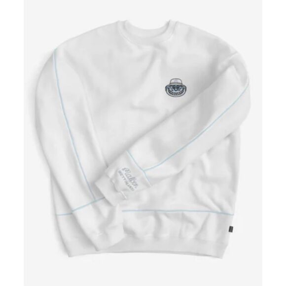 New Malbon Golf Bettinardi size XXL Fat Cat Blue Black Colorway Crew Neck Rare - Picture 1 of 10